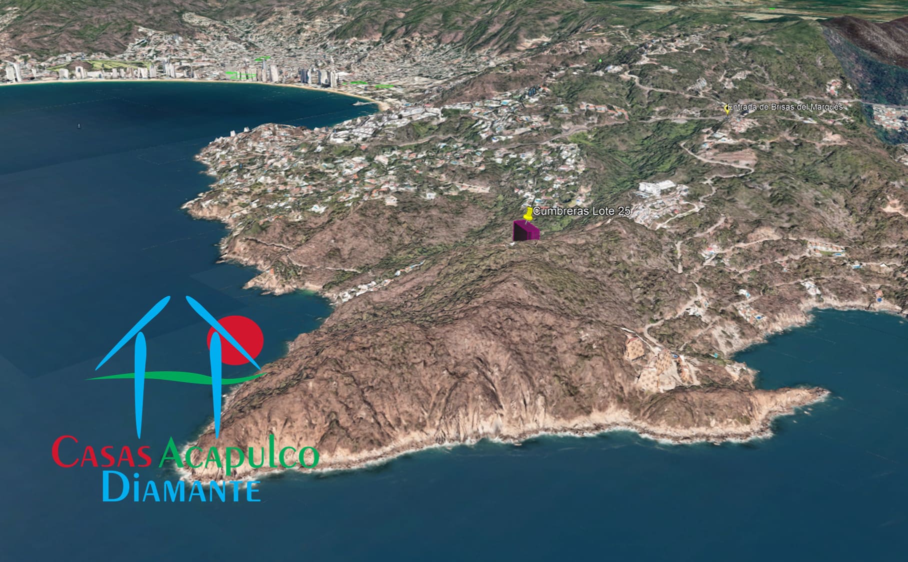 Terreno Brisas del Marqués Cumbreras Lote 25 - Ubicación satelital y entorno 11